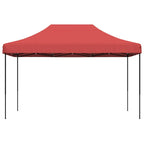 Tenda da Festa Pieghevole Pop-Up Bordò 440x292x315 cm