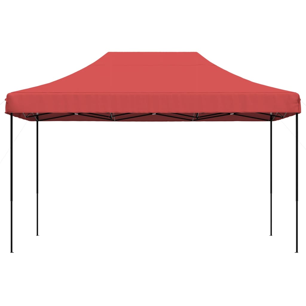 Tenda da Festa Pieghevole Pop-Up Bordò 440x292x315 cm