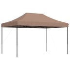 Tenda da Festa Pieghevole Pop-Up Marrone 440x292x315 cm