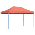 Tenda da Festa Pieghevole Pop-Up Terracotta 440x292x315 cm