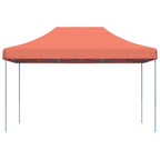 Tenda da Festa Pieghevole Pop-Up Terracotta 440x292x315 cm