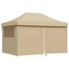 Tendone per Feste Pieghevole Pop-Up con 4 Pareti Beige