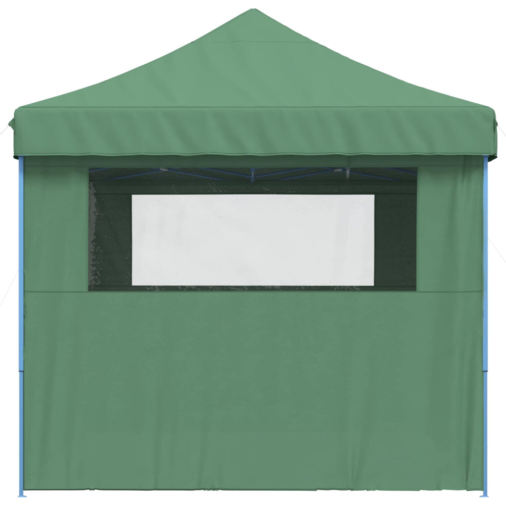 Tendone per Feste Pieghevole Pop-Up con 4 Pareti Verde