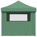 Tendone per Feste Pieghevole Pop-Up con 4 Pareti Verde