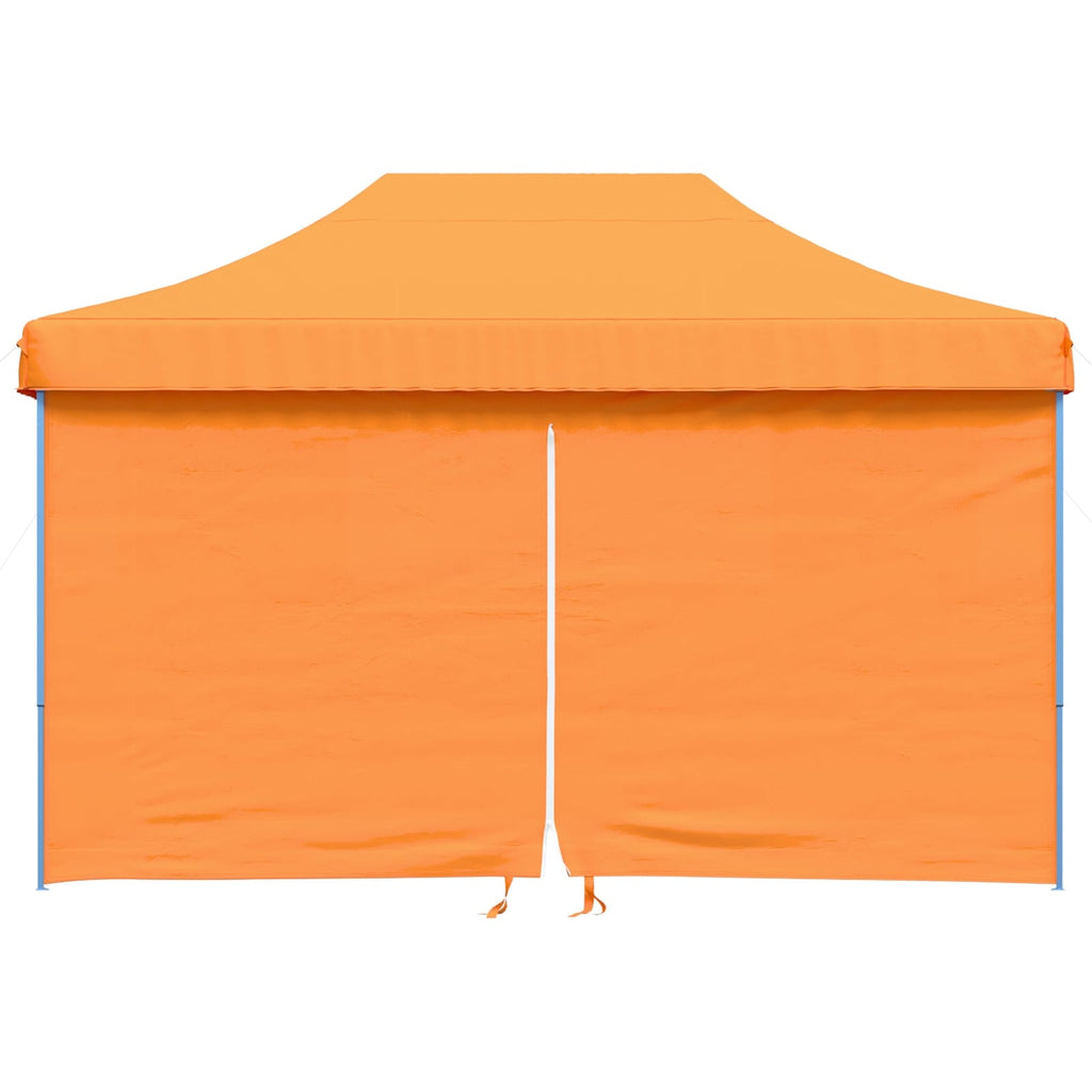 Tendone per Feste Pieghevole Pop-Up con 4 Pareti Arancione