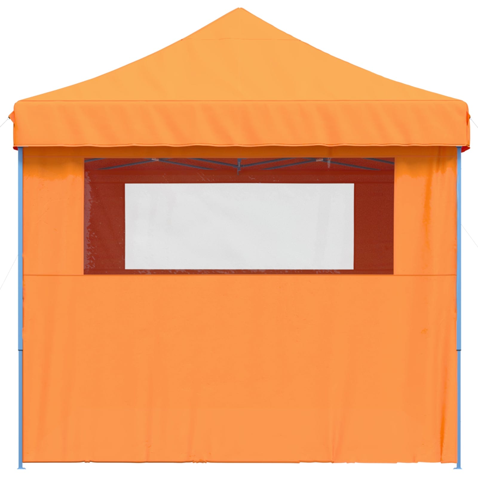 Tendone per Feste Pieghevole Pop-Up con 4 Pareti Arancione