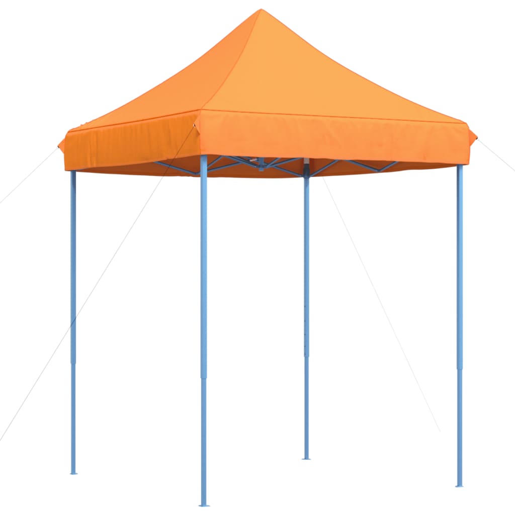 Tenda da Festa Pieghevole Pop-Up Arancione 200x200x306 cm