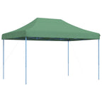 Tenda da Festa Pieghevole Pop-Up Verde 410x279x315 cm