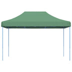 Tenda da Festa Pieghevole Pop-Up Verde 410x279x315 cm