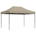 Tenda da Festa Pieghevole Pop-Up Tortora 410x279x315 cm