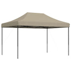 Tenda da Festa Pieghevole Pop-Up Tortora 410x279x315 cm