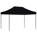 Tenda da Festa Pieghevole Pop-Up Nero 410x279x315 cm