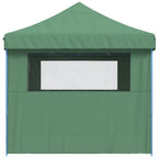 Tendone per Feste Pieghevole Pop-Up con 4 Pareti Verde