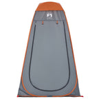 Tenda Privacy Pop-Up Grigio e Arancione Impermeabile