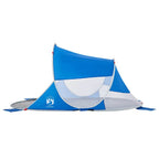 Tenda da Spiaggia Pop-Up Azzurra Impermeabile