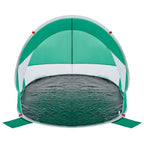 Tenda da Spiaggia Pop-Up Verde Mare Impermeabile