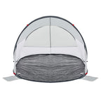 Tenda da Spiaggia Pop-Up Grigia Impermeabile