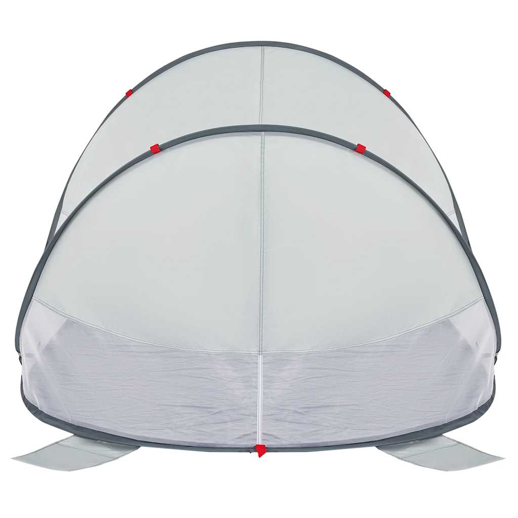 Tenda da Spiaggia Pop-Up Grigia Impermeabile