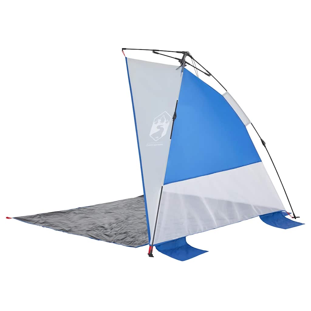 Tenda da Spiaggia Azzurro Rilascio Rapido Impermeabile