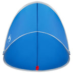 Tenda da Spiaggia Pop-Up Azzurra Impermeabile