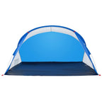 Tenda da Spiaggia 2 Persone Pop-Up Azzurra Impermeabile