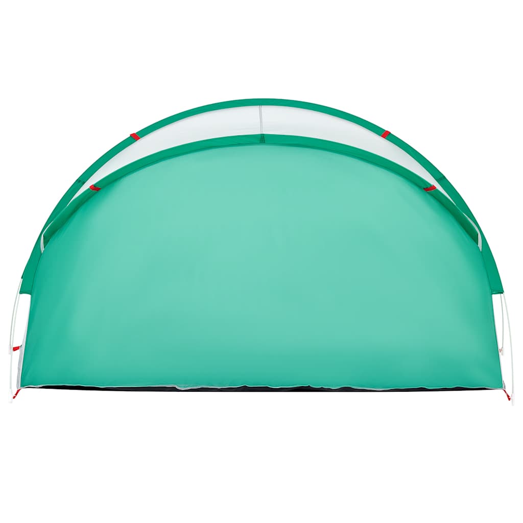 Tenda da Spiaggia 2 Persone Pop-Up Verde Mare Impermeabile