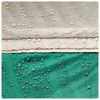Tenda da Spiaggia 2 Persone Pop-Up Verde Mare Impermeabile