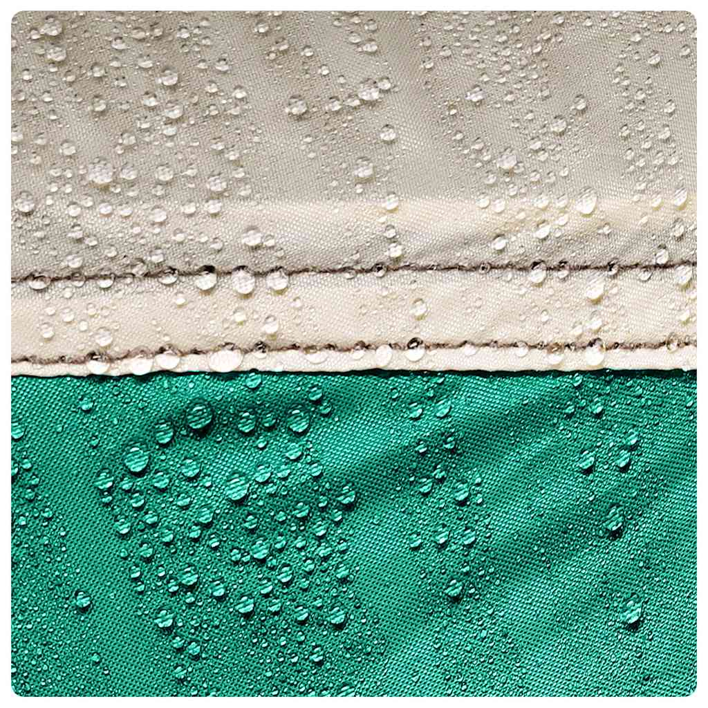 Tenda da Spiaggia 2 Persone Pop-Up Verde Mare Impermeabile