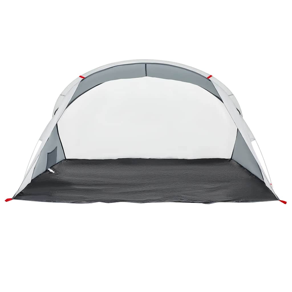 Tenda da Spiaggia 2 Persone Pop-Up Grigia Impermeabile