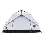 Tenda 2 Persone Bianca in Tessuto Oscurante a Rilascio Rapido