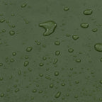 Poncho Antipioggia con Cappuccio Design 2 in 1 Verde 223x145 cm