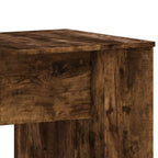 Scrivania Rovere Fumo 140x50x75 cm in Legno Multistrato
