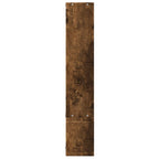 Mensola a Muro Rovere Fumo 96x12x64 cm in Legno Multistrato