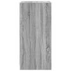 Armadio Grigio Sonoma 48x41x102 cm in Legno Multistrato