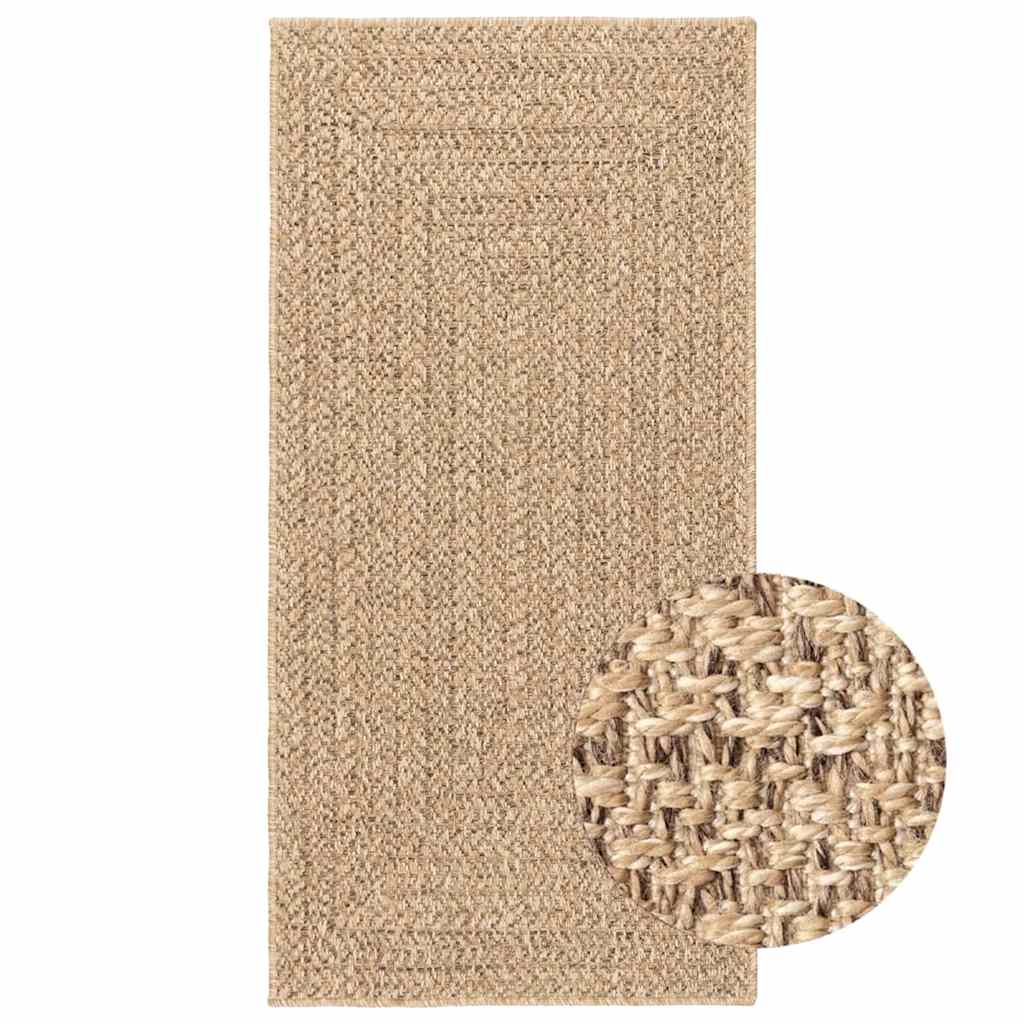 Tappeto ZIZUR 60x110 cm Aspetto Iuta per Interni ed Esterni