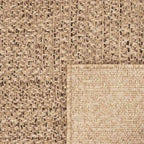 Tappeto ZIZUR 80x200 cm Aspetto Iuta per Interni ed Esterni