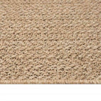 Tappeto ZIZUR 80x250 cm Aspetto Iuta per Interni ed Esterni
