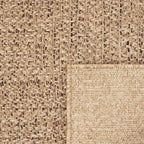 Tappeto ZIZUR 120x120 cm Aspetto Iuta per Interni ed Esterni