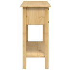 Tavolo Consolle "Corona" 114x34,5x73 cm in Legno Massello di Pino