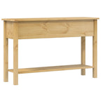 Tavolo Consolle "Corona" 114x34,5x73 cm in Legno Massello di Pino