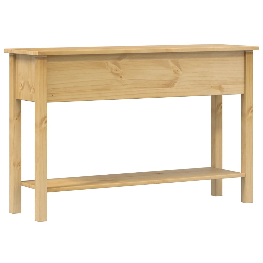 Tavolo Consolle "Corona" 114x34,5x73 cm in Legno Massello di Pino