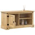 Mobile Porta TV Corona 100x40x52 cm in Legno Massello di Pino
