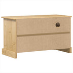 Mobile Porta TV Corona 100x45x58 cm in Legno Massello di Pino