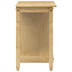 Toeletta Corona 110x47x75 cm in Legno Massello di Pino