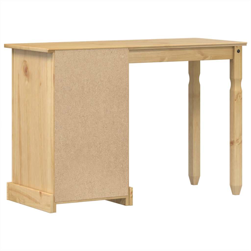 Toeletta Corona 110x47x75 cm in Legno Massello di Pino