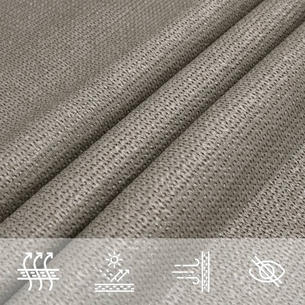 Vela Parasole 160 g/m² Triangolare 3x3x3 m in HDPE