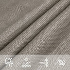 Vela Parasole 160 g/m² Triangolare 3,6x3,6x3,6 m in HDPE