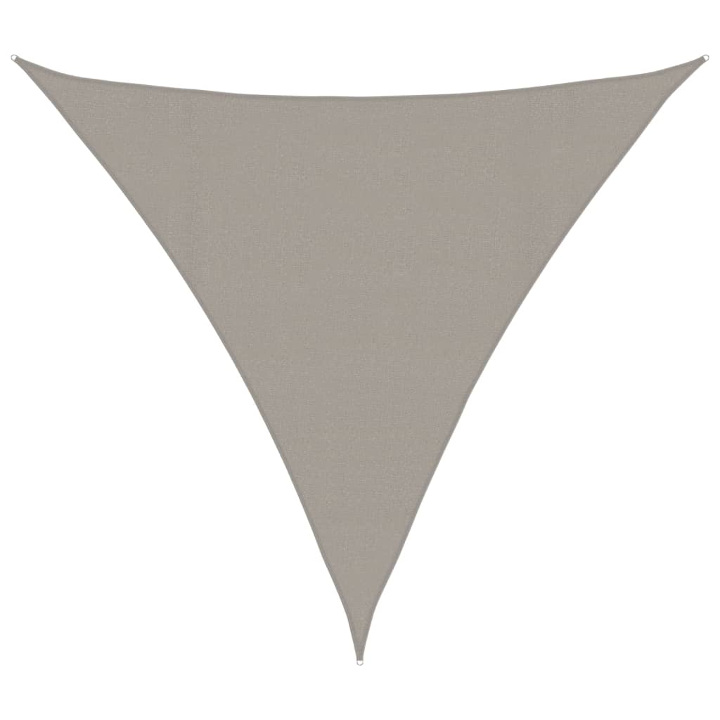 Vela Parasole 160 g/m² Triangolare 4x4x4 m in HDPE