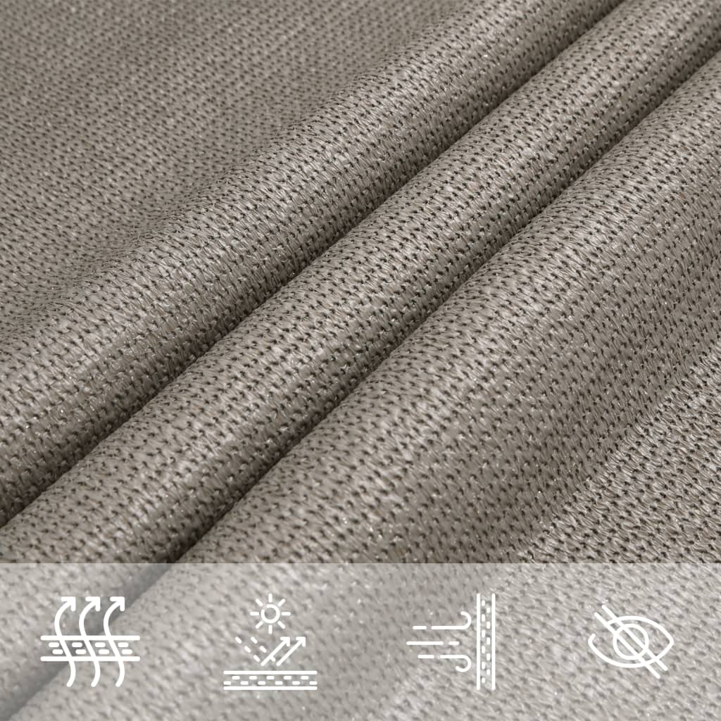 Vela Parasole 160 g/m² Triangolare 5x7x7 m in HDPE