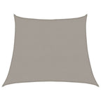 Vela Parasole 160 g/m² Trapezio Grigio Chiaro 3/4x3 m in HDPE